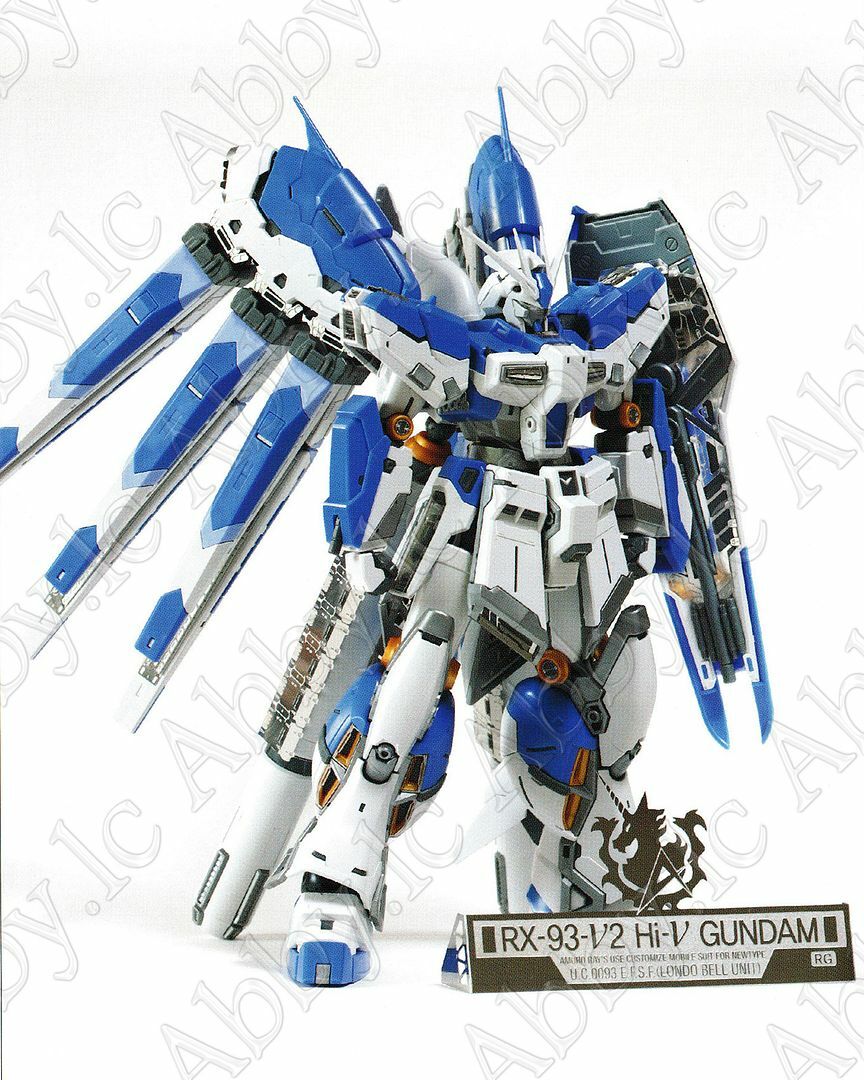 ロボット RG RX-93-V2 Hi-V GUNDAM RG #036 RX-93-v2 Hi-v (Hi-Nu) GUNDAM 1/144 – GUNNZO
