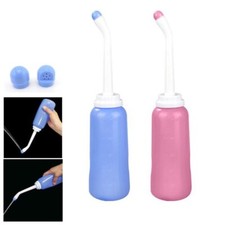 500ml Portable Travel Hand Held Bidet Sprayer Bottle Nozzle Side Toilet Cleaner