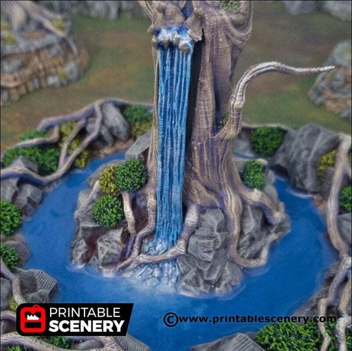Santuario Feywood - Terreno de dispersión de fantasía - Terreno de mesa de fantasía - Imagen 4 de 8
