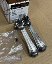 Baldwin Estate 5117 Pair Lever Handle in 151 - Antique Nickel 5117-151-MR New