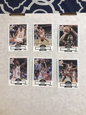 1990 Fleer Basketball Miami Heat Team Set Glen Rice (6 Cards)