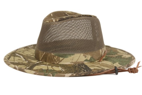 Cowboy Elysiumland Safari oliv Camouflage Outdoor Kinnriemen LSF 50 Herren Hut - Bild 1 von 3