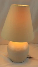 Pottery Lamp Stoneware Cream Lamp