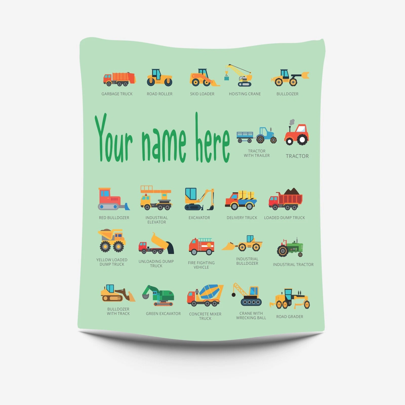 Personalized barbie  Blanket with Name for Girl, Disney Princess blankets
