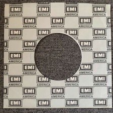 EMI America 45rpm commercial/company sleeves: Lot of 10