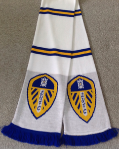 LEEDS UNITED FC CLASSIC BAR SCARF. | eBay