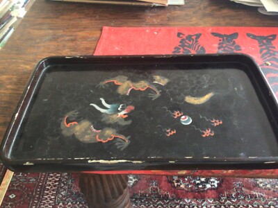 Vintage Lacquer Tray, Sen Shao An Liang Kee, Foochow, China