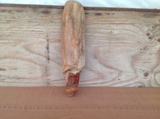 Old Man Carved Wood Sculpture
