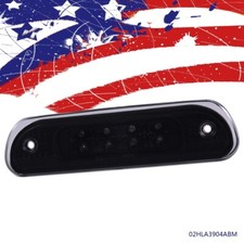 Fit For 1999-2004 Jeep Grand Cherokee Blacksmoked 3d Led Third Brake Light Lamp