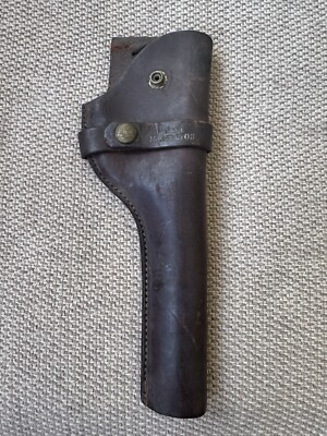 Vintage Brauer Bros St Louis Moose Brand Leather Right Hand Holster - #A22