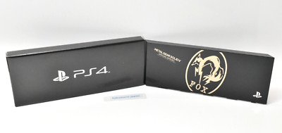 METAL GEAR SOLID V FOX EMBLEM PS4 HDD BAY COVER schwarz konami 2014