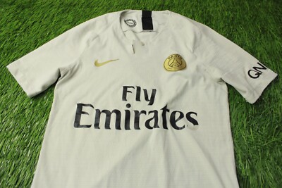 PSG 2018/2019 PLAYER ISSUE RARE FOOTBALL SHIRT JERSEY AWAY NIKE