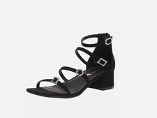 Steve Madden Girls Shoes Tarly Heeled Sandal -Black Size 3