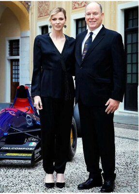 2 Photos Princess Charlene of Monaco