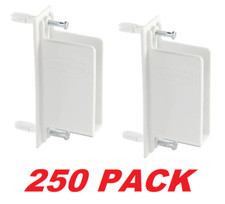 Rubbermaid Closet Wall End Shelving Rack Bracket Preloaded For Freeslide 250PK 