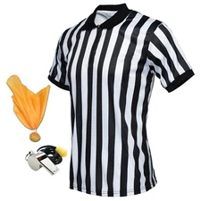 Murray Sporting Goods Men's Referee Shirt Collared Bundle - Shirt, Flag, Whistle
