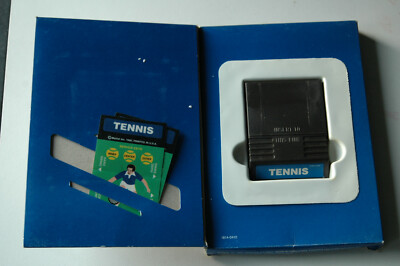 Jeu Vidéo Rétro Mattel Intellivision Tennis No. 1814 - Cartouche Seule - État Correct (notice Manquante)