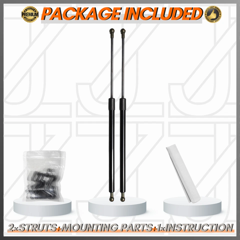 Hood Struts for Volkswagen Amarok 3.0L V6 2018-2021 Gas Dampers Lift Supports - Image 4 of 4