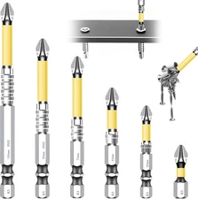 High Magnetic Screwdriver Drill Bit Set, Anti-Slip Magnetic Electric Screwdriver