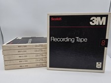 Lot of 6 New SCOTCH 3M 808 Recording Tape 1/4" X 1200' Vintage Reel to Reel