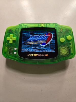 Nintendo Gameboy Advanced Green GBA V2 IPS Backlit Screen
