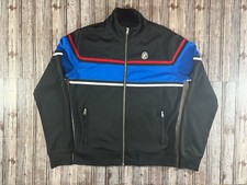 Billionaire Boys Club BBC Striped Helmet Logo Track Jacket Size M color black