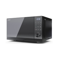 Sharp 25L 900W Microwave Convection Oven with Grill, Perfect Condition - Black