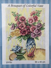 Printed needlepoint Tapestry Gobelin 30x40 cm Orchidea Canvas Only