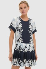 Tuckernuck Blue Floral Dress NWT