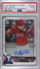 2018 Bowman Chrome Prospect Auto Jose Gomez #CPA-JG PSA 9 MINT Auto 8d2
