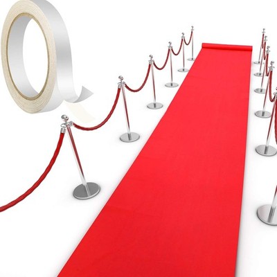 Roter Teppich Läufer Event 2,6 x 30 Fuß Hochzeit Gala Empfang Party Bodenschutz