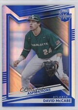 2022 Panini Elite Extra Edition Aspirations Blue /349 David McCabe #125 13u1