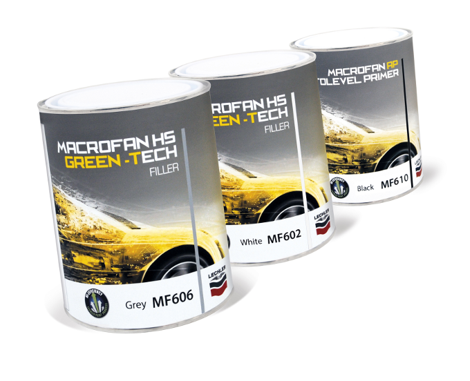 Lechler Macrofan HS Greent Filler MF610 (Black) 3lt Kit
