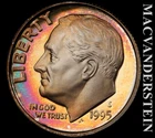 1995-S Roosevelt Dime- Silver- Choice Gem Proof Luster- No Reserve #K380