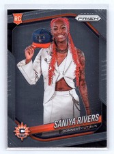 Saniya Rivers 2025 Panini Prizm WNBA #150 Rookie