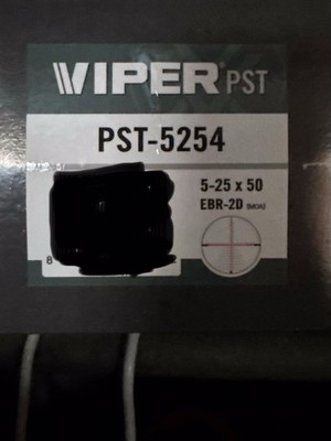Vortex Optics Viper PST Gen II 5-25x50 FFP Rifle Scope EBR-2D MOA Black