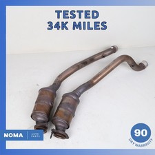 16-20 Jaguar X152 F-Type-S RWD Left & Right Side Exhaust Downpipe Set OEM 34k