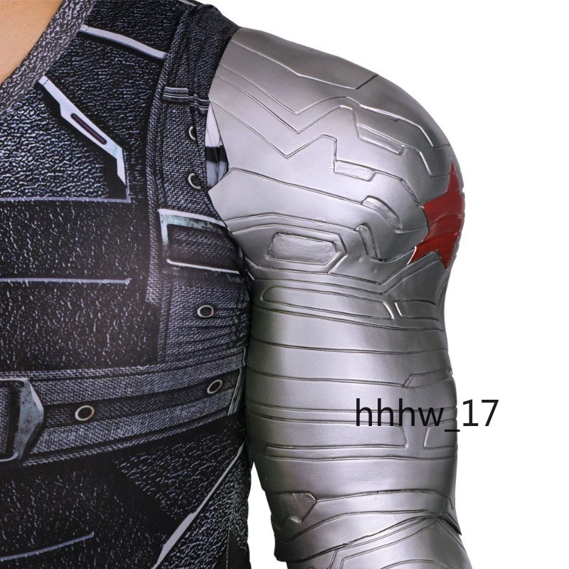 Disfraces de Halloween de Capitán América con disfraces de utilería de soldado de invierno Foto 2 de 4