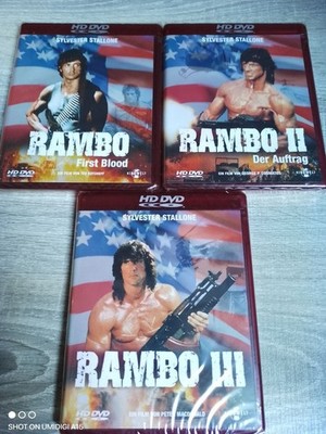 Rambo 1-3 HD DVD neu & ovp