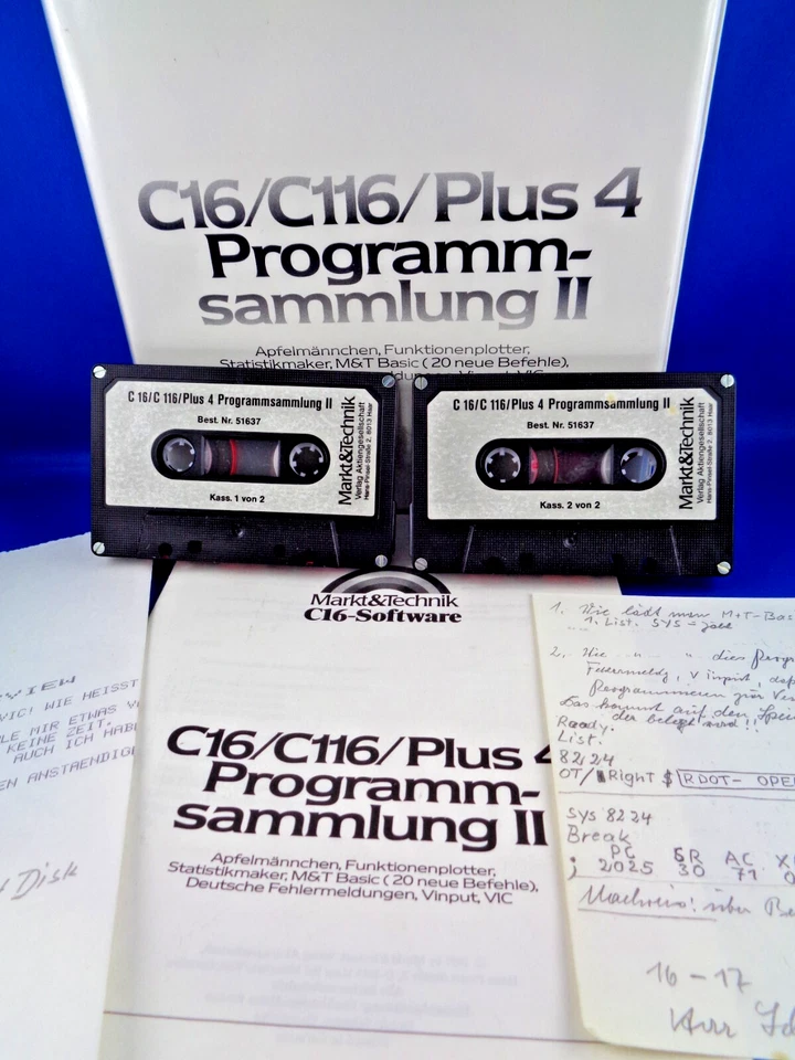 COMMODORE 16/116 -- PROGRAMM-SAMMLUNG II (MARKT & TECHNIK) - Bild 3 von 4