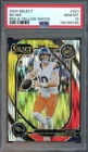 2024 Select #221 Bo Nix RC GEM-MT Red & Yellow Shock PSA 10 Broncos 6785