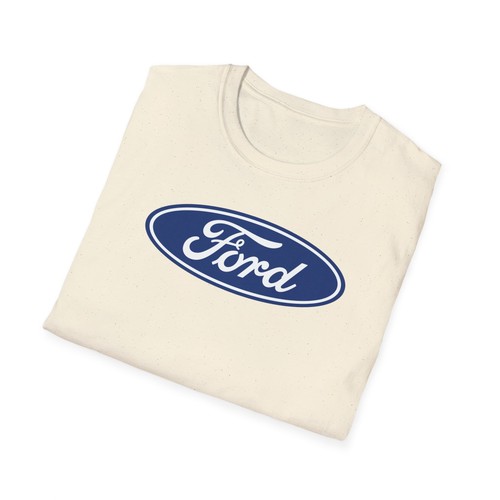 Retro Car Logo Tee, Ford Blue Oval Shirt, Vintage Auto Racing Top, Unisex - Picture 29 of 65