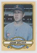 1982 Renata Galasso 1969 Seattle Pilots John Gelnar #18 0e3