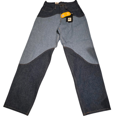 Levi s X Urban Outfitters Cordura Blocked Super Baggy Skateboarding Jeans 28X34
