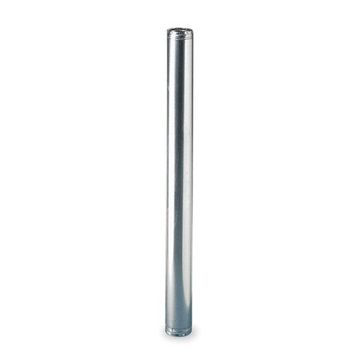 AMERI-VENT 4E24 Pipe Section,4'' Dia.,2 ft. L 3F382