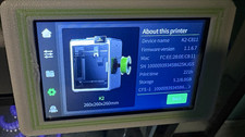 Creality K2 Enclosed FDM 3D Printer w, Wi-Fi. Less then 150 hours,