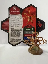 Marro Custom Heroscape Figure- Me-Warg-Sha Miniature + Card - Warwitch