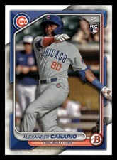 Alexander Canario 2024 Bowman #21 Chicago Cubs ROOKIE BUY10GET5FREE