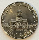 1976 Kennedy Clad Bicentennial Half Dollar Taken from a US Uncirculated Mint Set