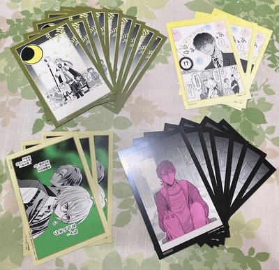 ZeroSum Bonus Postcard Set Anime Character Cards 14pcs Kage Isophorabon Japan
